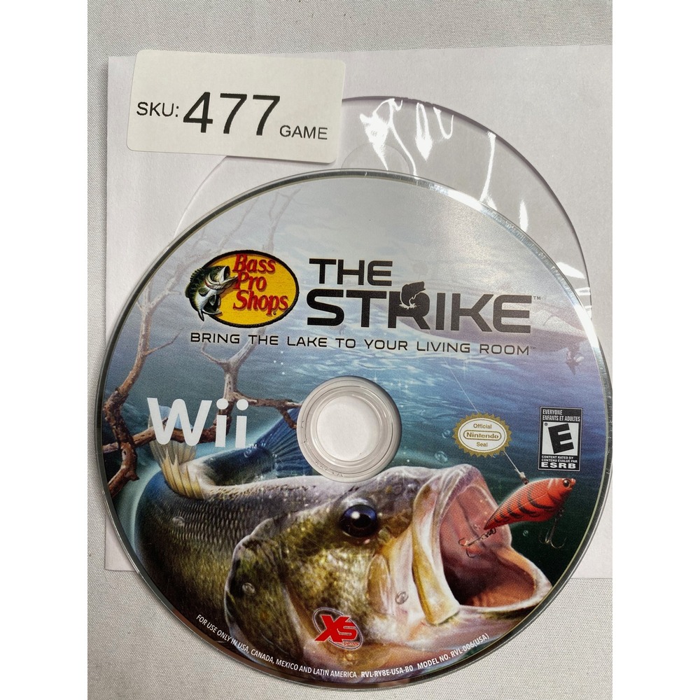 Bass Pro Shops The Strike Nintendo Wii Video Game Disc Only